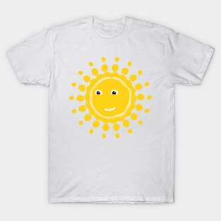 Yellow summer sun T-Shirt